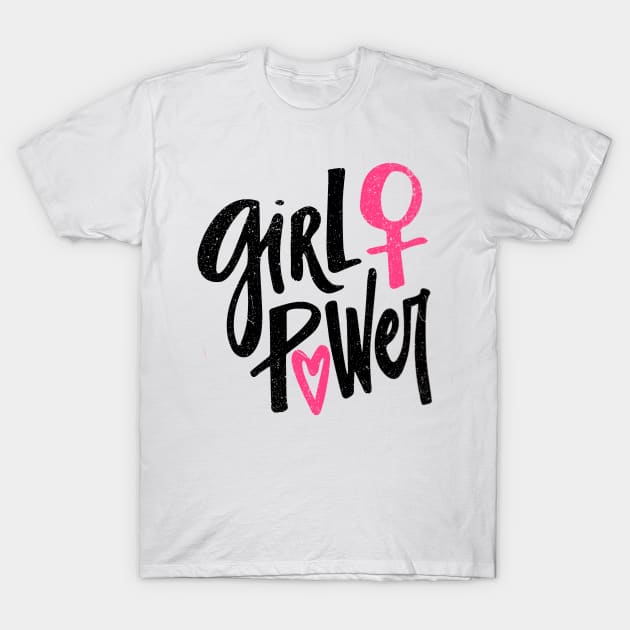 Girl Power T-Shirt by keshanDSTR